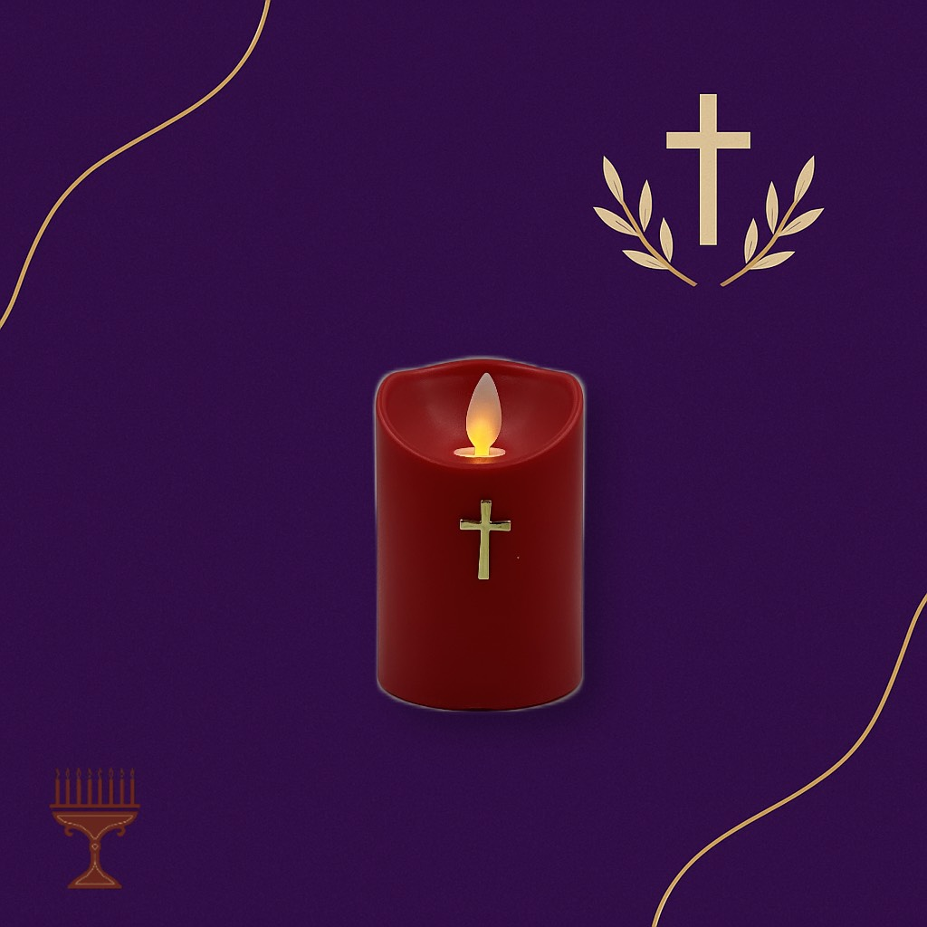 Κερί Μπαταρίας - Κόκκινο