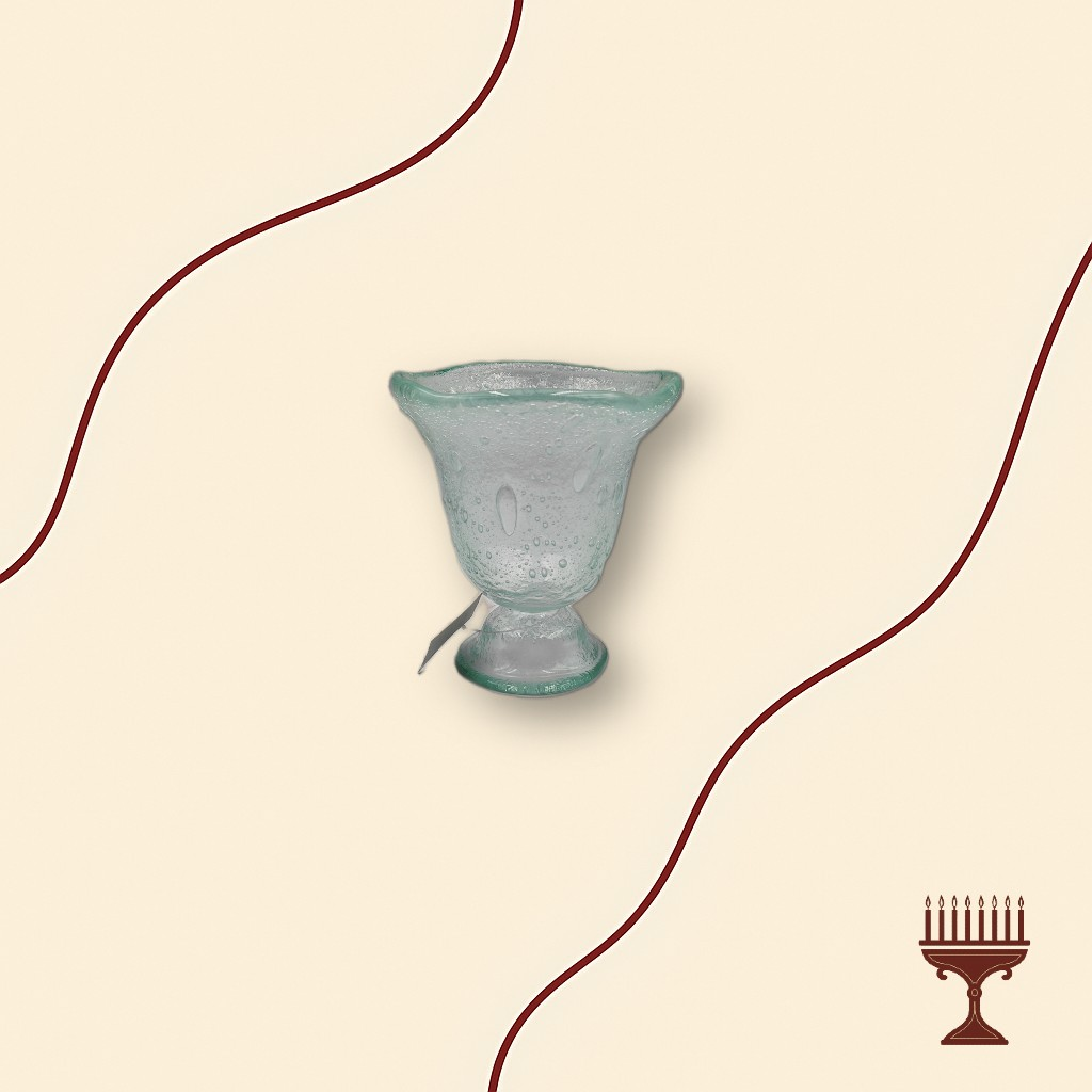 Επιτραπέζια Καντήλα από Φυσητό Γυαλί Οπαλίνα Διάφανο