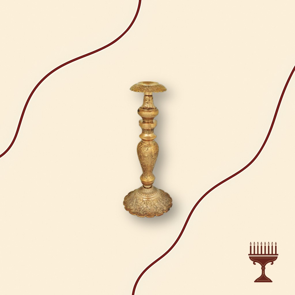 Κηροπήγιο Μονόκερο Μπρούτζινο Σκαλιστό – 40 εκ.