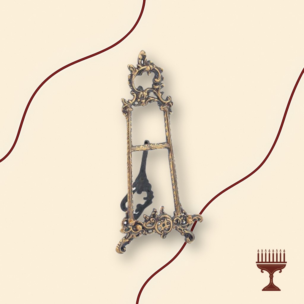 Βάση Εικόνας Επιτραπέζια Mπρούτζινη Antique 55 cm